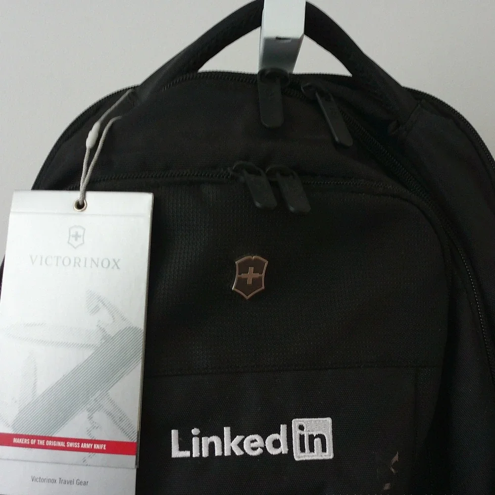 Victorinox Sporty Chic LinkedIn Laptop Travel Gear VX Sport Evo Backpack Black